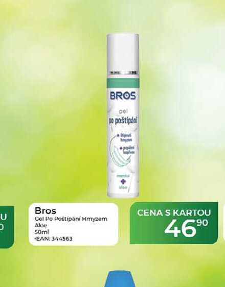 Bros Gel Po Postipani Hmyzem Aloe 50ml  