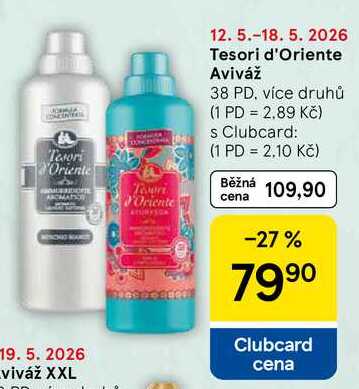 Tesori d'Oriente Aviváž, 38 PD, více druhů 