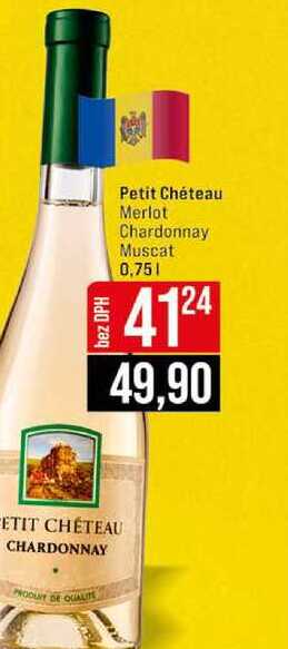 Petit Chéteau Merlot Chardonnay Muscat 0,75l