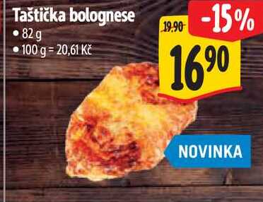 Taštička bolognese, 82 g