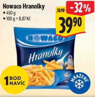 Nowaco Hranolky, 450 g