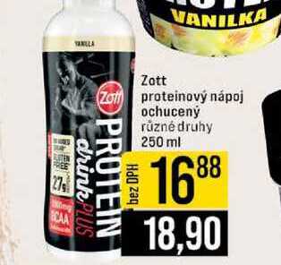 Zott proteinový nápoj ochucený různé druhy 250 ml 