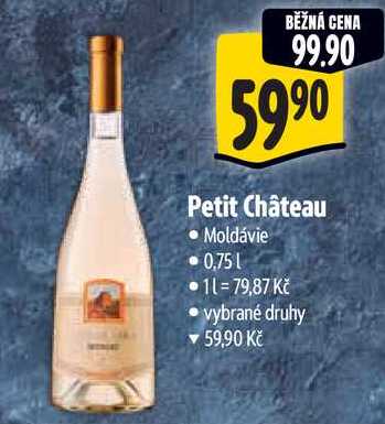 Petit Château, 0,75 l