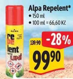 Alpa Repelent, 150 ml Albert