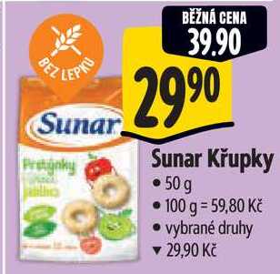 Sunar Křupky, 50 g Albert