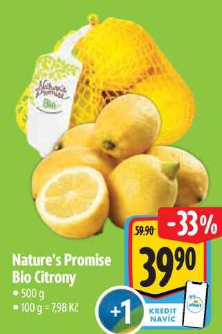 Nature's Promise Bio Citrony, 500g 