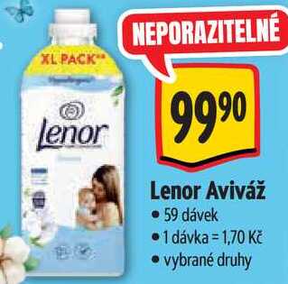 Lenor Aviváž, 59 dávek Albert