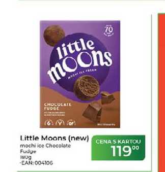 Little Moons (new) mochi ice Chocolate Fudge 