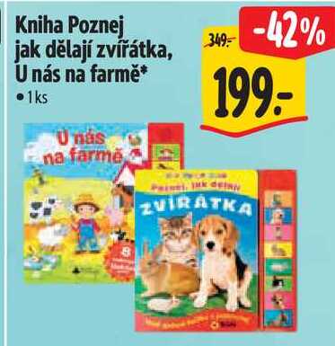 Kniha Poznej jak dělají zvířátka, U nás na farmě