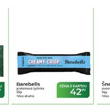 Barebells proteinová tyčinka 55g 