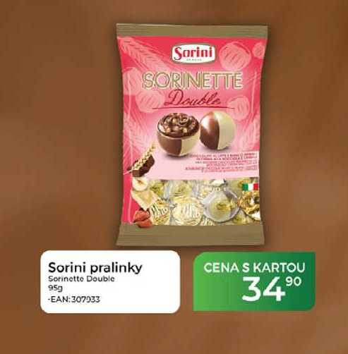 Sorini pralinky Sorinette Double 95 g