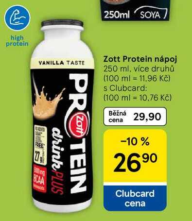 Zott Protein nápoj, 250 ml, více druhů 