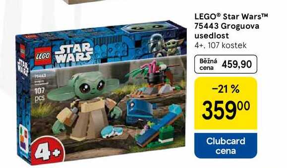 LEGO® Star Wars™ 75443 Groguova usedlost 4+, 107 kostek Tesco