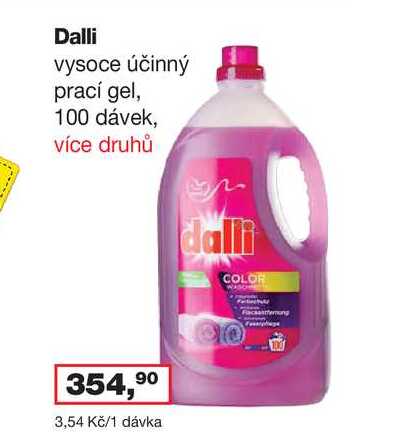 Dalli 100 dávek Ráj drogerie