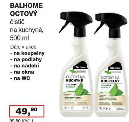 BALHOME OCTOVÝ 500 ml Ráj drogerie
