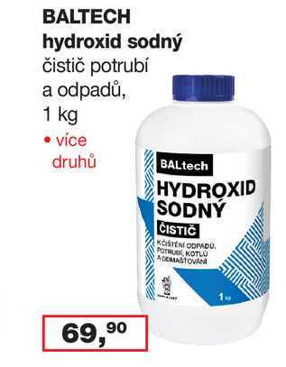 BALTECH hydroxid sodný 1 l