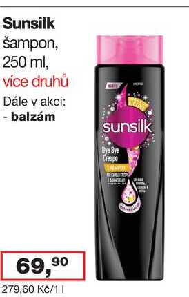 Sunsilk šampon, 250 ml Ráj drogerie