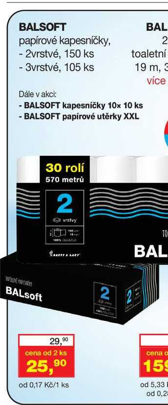 BALSOFT 105-150 ks Ráj drogerie