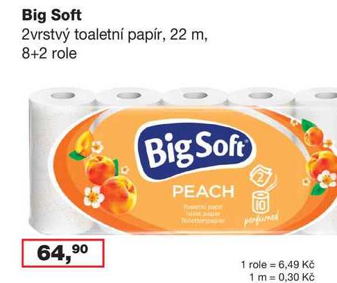 Big Soft 10 rolí Ráj drogerie