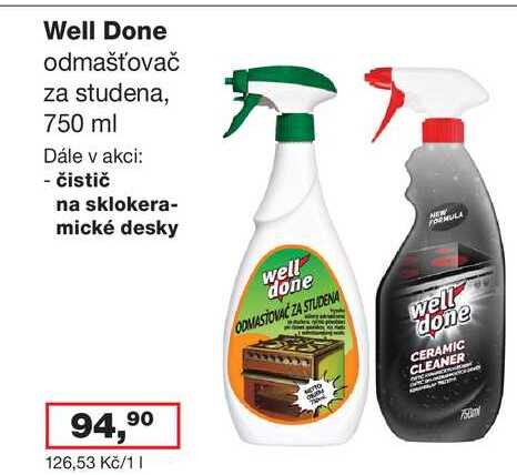 Well Done 750 ml Ráj drogerie