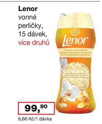 Lenor 15 dávek Ráj drogerie