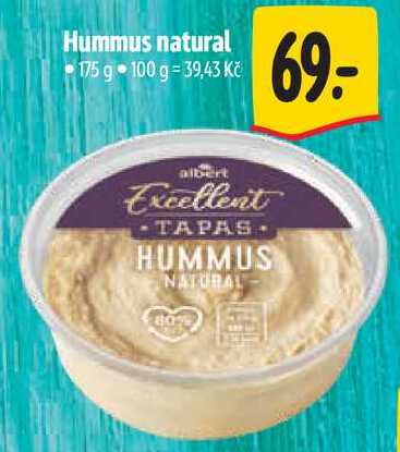 Hummus natural, 175 g
