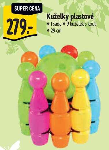 Kuželky plastové