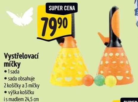 Vystřelovací míčky Albert