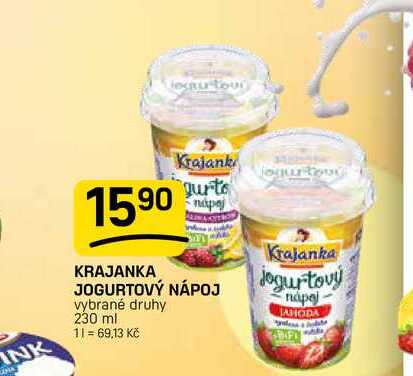 Krajanka Jogurtový nápoj 230ml
