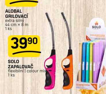 SOLO ZAPALOVAČ flexibilní | colour mix 1 ks FLOP