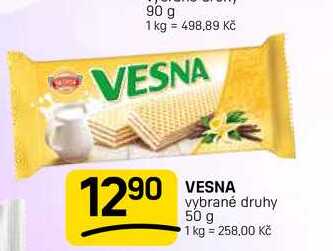 VESNA vybrané druhy 50 g