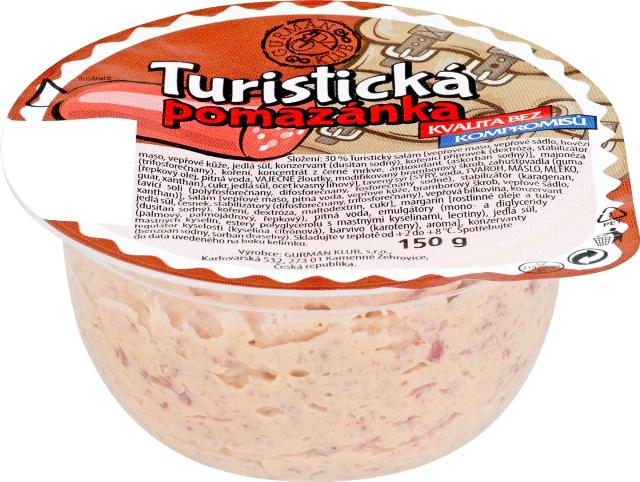 GURMÁN KLUB Turistická pomazánka
