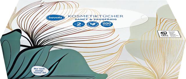 Bevola Kosmetické ubrousky Kaufland