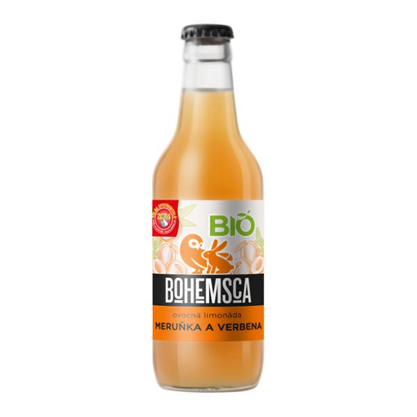 Bohemsca BIO Zahradní limonáda Meruňka & Verbena