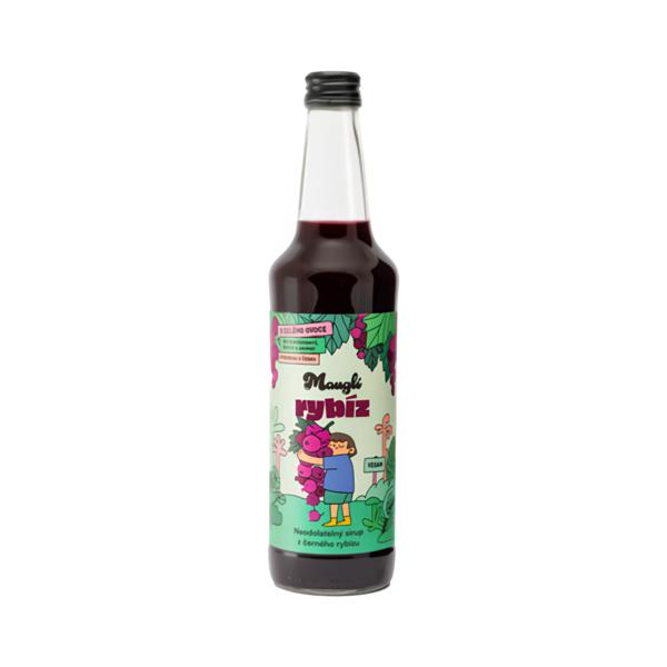 Mauglí Sirup Černý Rybíz