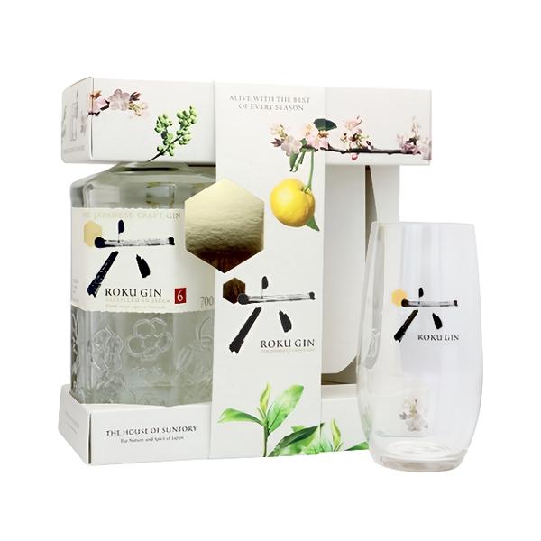 Roku Gin (43%) + sklenice (dárkové balení)