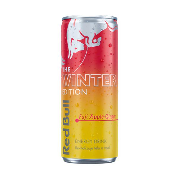 Red Bull Winter Edition Jablko Fuji a zázvor