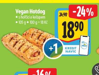 Vegan Hotdog  105 g
