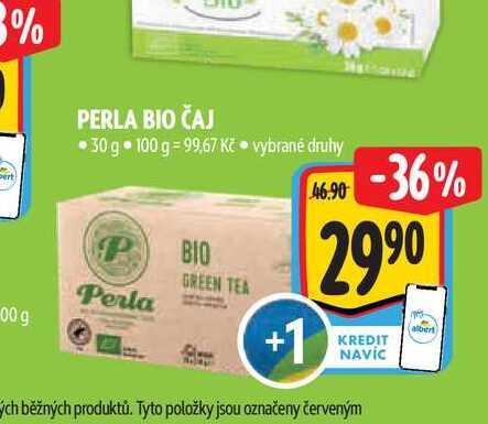 PERLA BIO ČAJ 30 g 