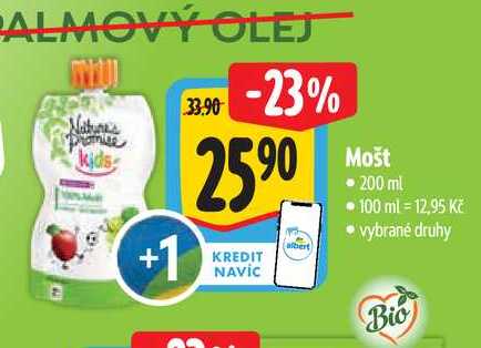 Mošt   200 ml Albert