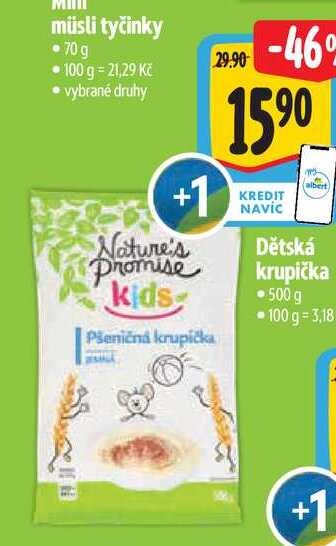  Dětská krupička  500 g  
