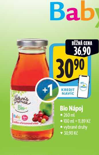  Bio Nápoj  260 ml  