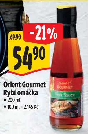 Orient Gourmet Rybí omáčka, 200 ml