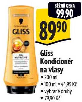 Gliss Kondicionér na vlasy, 200 ml Albert