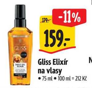 Gliss Elixír na vlasy, 75 ml Albert