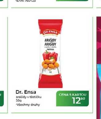 Dr. Ensa arašídy v těstíčku 50g  