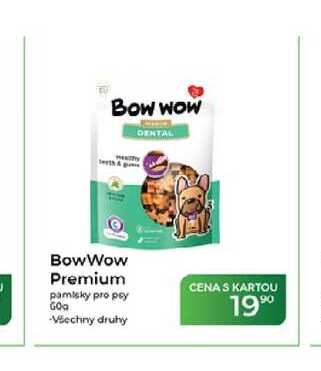 Bow Wow Premium pamlsky pro psy  60 g