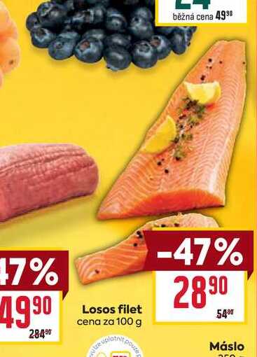 Losos filet 100g 