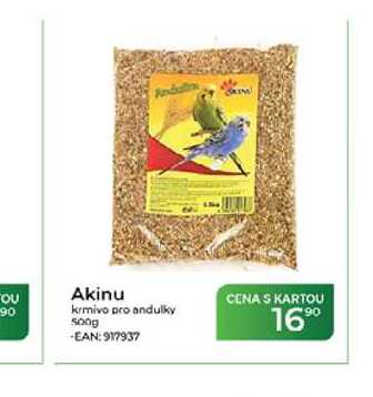 Akinu krmivo pro andulky 500g  