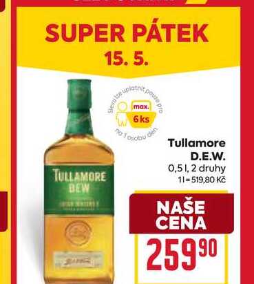 Tullamore D.E.W 0,5l